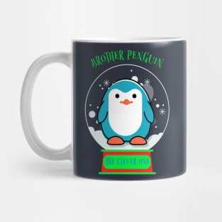 Brother Penguin Matching Christmas Penguin Family Mug